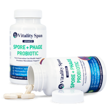 Load image into Gallery viewer, Spore Probiotic Capsules – DE111 + Phage | Gut Health & Microbiome Support