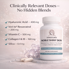 Load image into Gallery viewer, Hyaluronic Acid 400mg Capsules โ Skin Hydration, Glow & Anti-Aging Support