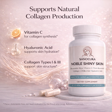 Load image into Gallery viewer, Hyaluronic Acid 400mg Capsules โ Skin Hydration, Glow & Anti-Aging Support