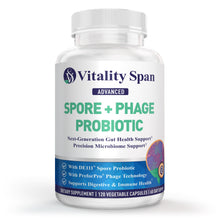 Load image into Gallery viewer, Spore Probiotic Capsules – DE111 + Phage | Gut Health & Microbiome Support