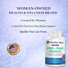 Load image into Gallery viewer, Spore Probiotic Capsules – DE111 + Phage | Gut Health & Microbiome Support