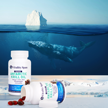 Load image into Gallery viewer, Krill Oil - Astaxanthin, Choline, Omega 3, DHA, EPA | Superior Absorption | Extra Strength | Heart and Joint Health | No Fish Oil Aftertaste | Heavy Metal Tested