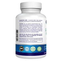 Load image into Gallery viewer, Lions Mane Complex - Nootropic Brain Support & Immunity Boost - Pure Fruiting Body Extracts, 120 Vegetable capsules, Made in USA.