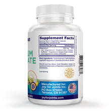 Load image into Gallery viewer, NEW! Magnesium Glycinate 400mg, 120 vegetable capsules, Made in USA