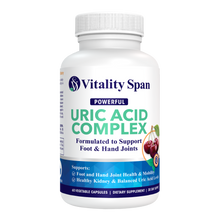 Load image into Gallery viewer, Uric Acid Cleanse and Gout Relief 14-in-1 Complex - Turmeric, MSM and Devil's Claw. 60 Veggie Caps, Made in USA