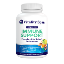 Load image into Gallery viewer, Multi-Vitamin Complex  -  15 Powerful Natural Ingredients, Strong Immune Support, 90 Vegetable Caps, Made in USA

